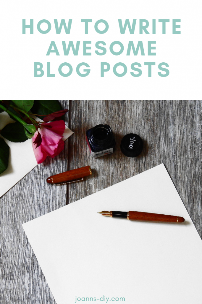 7 Tips For Writing Awesome Blog Posts